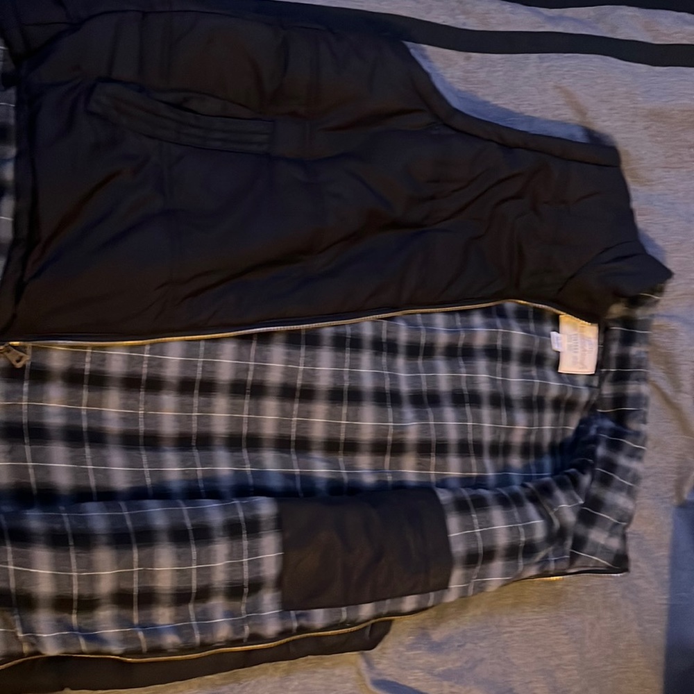 Weatherproof vintage lined vest